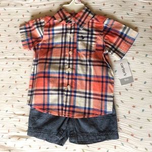 Carter’s Boy 2-piece set NWOT ✨FINAL PRICE✨